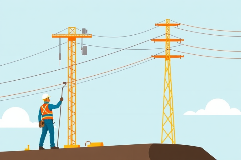 Electrical safety when working near overhead power lines: