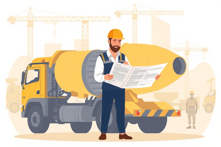 Learn Professional Literature Translation from the Study of a Concrete Mixer Hybrid Truck.