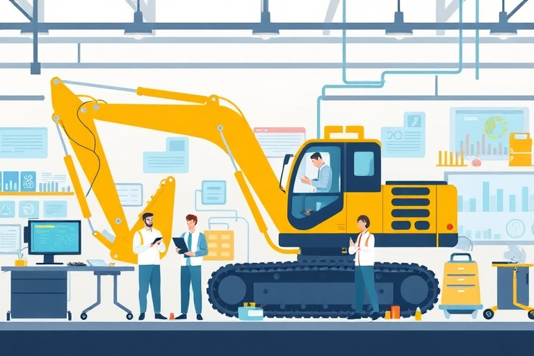 Analyzing the translation of technical terms in "Energy saving of hybrid hydraulic excavator with innovative powertrain."