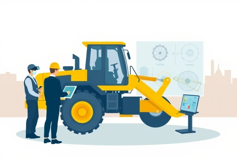 Mastering the translation essentials of Co-simulation of wheel loader working mechanism.