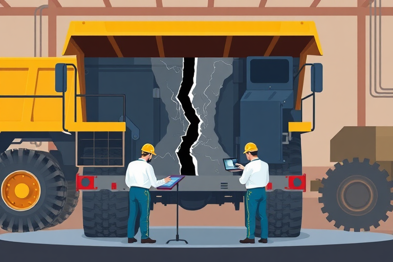 Key steps for accurate translation of "Failure analysis of frame crack on a wide-body mining dump truck."