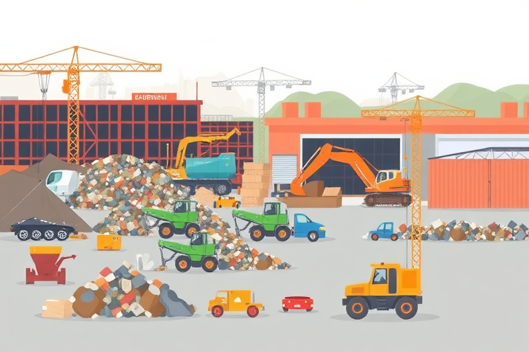 Analyzing the translation of technical terms in "Recycling of demolition waste in Merseyside"