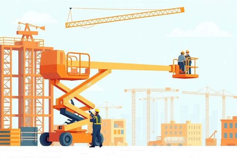 Mastering the key points of translating "The correction of the working organ position at the equipments with telescopic boom used in constructions".