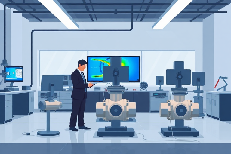 Academic Translation Guide: Using CFD calculation and experiments of unsteady flow on control valve as an example.