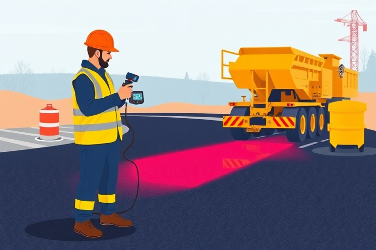 How to maintain the original style when translating "Thermal imaging of hot-mix asphalt paving projects in Connecticut"