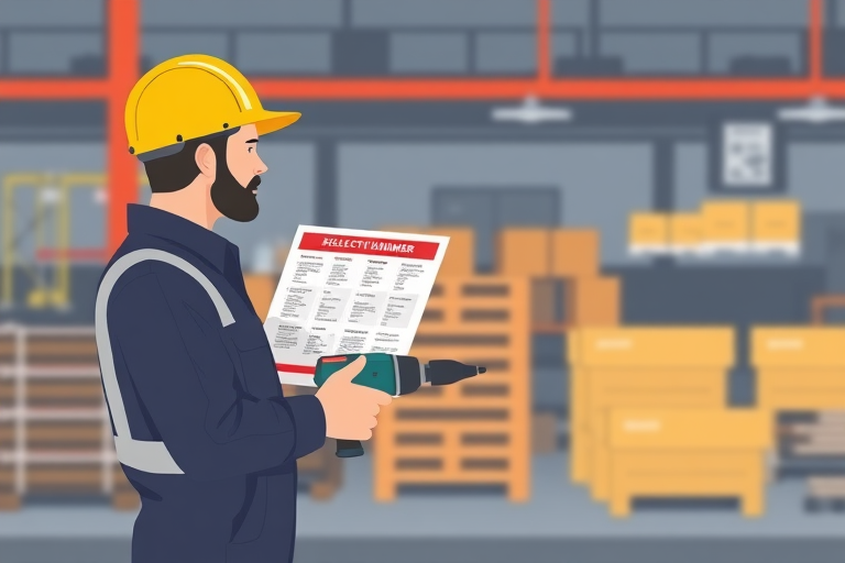 Analyzing the translation of technical terms in the proposed chart for the selection of impact hammer.