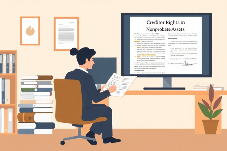 Analyzing the translation of specialized terms in "Creditor Rights in Nonprobate Assets"