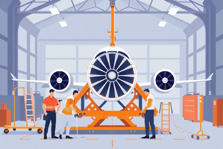 Solving the translation challenges of "Design of aero-engine installation platform based on scissors frame lifting mechanism".