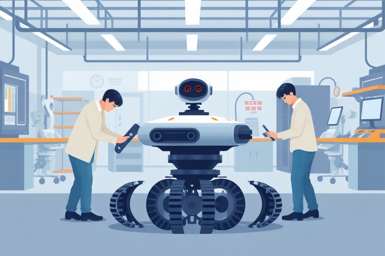 Finding the best translation methods for "Mid-sized omnidirectional robot with hydraulic drive and steering".