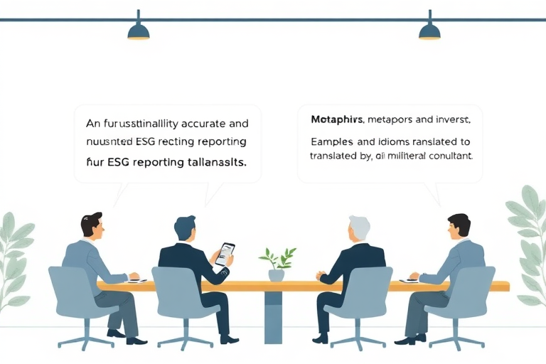 Metaphors and idioms in "Toward enhanced corporate sustainability disclosure: making ESG reporting serve investor needs": translation strategies.