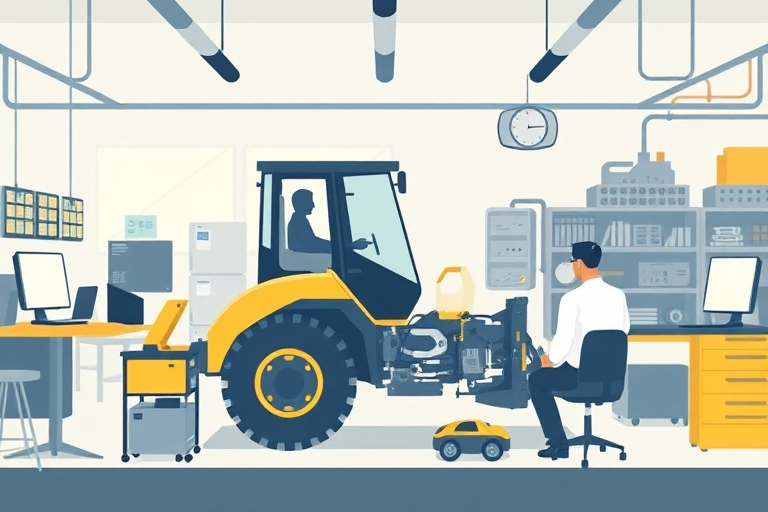 Analyzing the translation of technical terms in "A series electric hybrid wheel loader powertrain with independent electric load-sensing system."