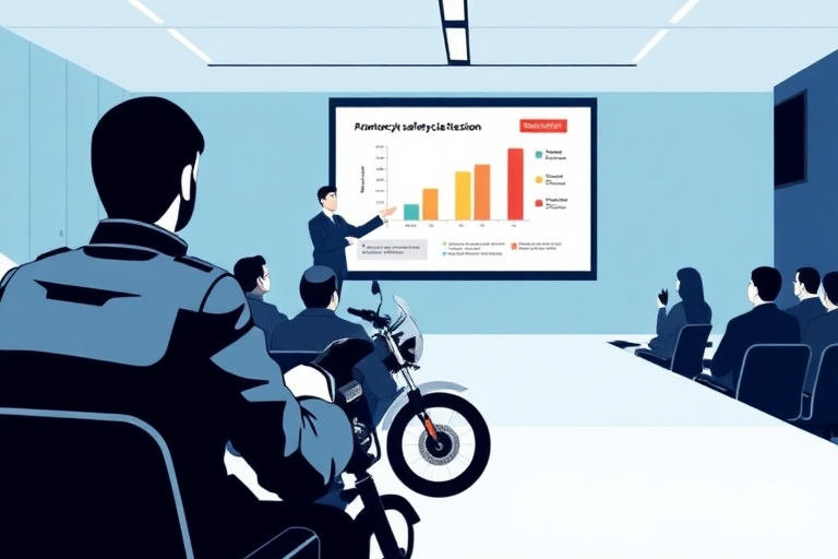 How to maintain the original style when translating "Characteristics of fatal motorcycle crashes into roadside safety barriers in Australia and New Zealand".