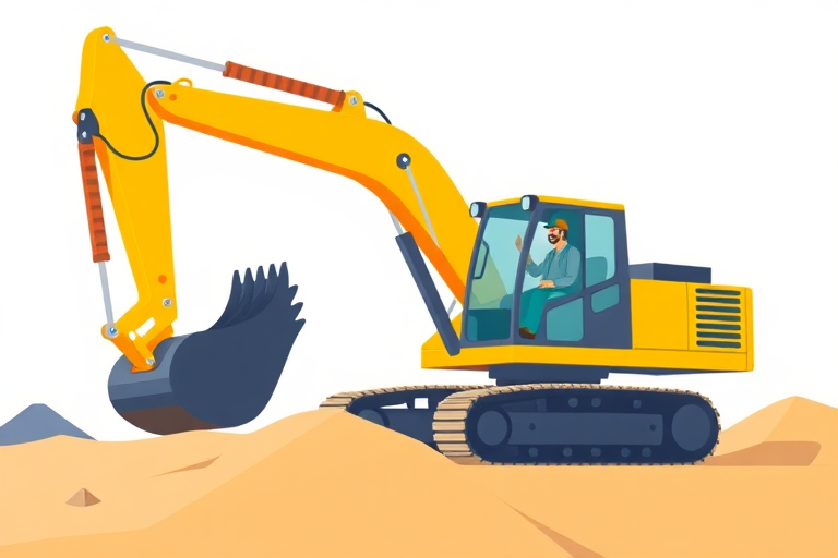 How to maintain the original style when translating "Using discrete event simulation to model excavator operator performance"