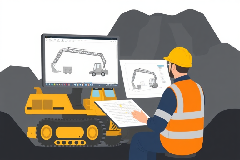 Key steps for accurate translation of "The finite element analysis of telescopic boom of forklift used in coal mine."