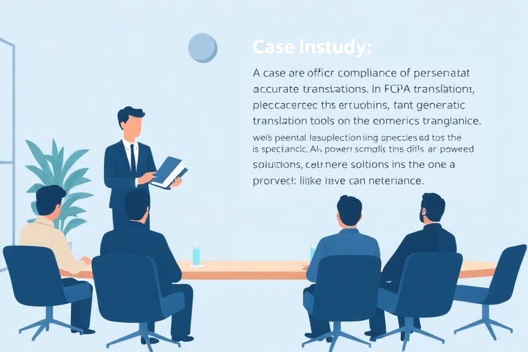 Tips and tools for improving the translation quality of "Responsibilities of domestic corporate management under the Foreign Corrupt Practices Act."