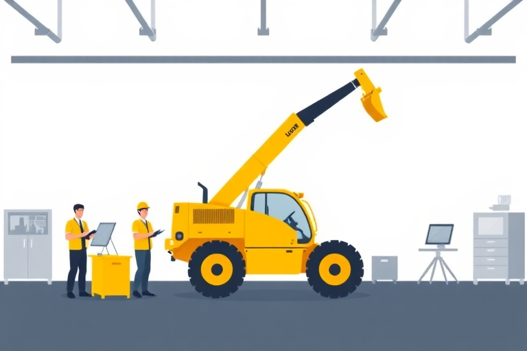 Mastering the translation essentials of "Vehicle dynamics of a telescopic handler."