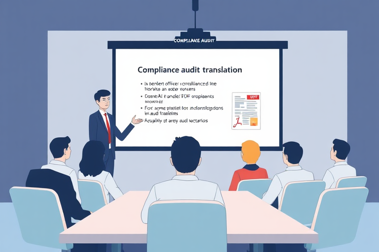 Techniques and tools to improve the translation quality of Regulator‐required corporate compliance program audits.