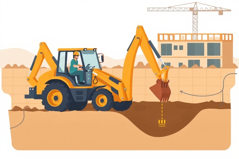 Directional dynamics of a tractor-loader-backhoe: Tips and considerations for effective translation across multiple languages.