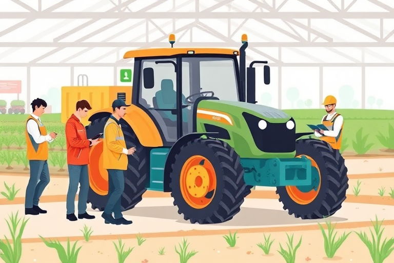 Exploring the cultural implications of "100% electric-central drive for compact construction and agricultural machinery" on translation practices.