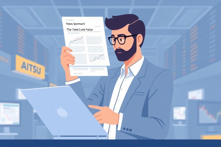 Analyzing the translation of technical terms in "News sentiment: A new yield curve factor"