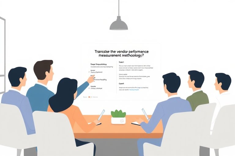Tips and tools for improving the translation quality of "A methodology for measuring vendor performance".