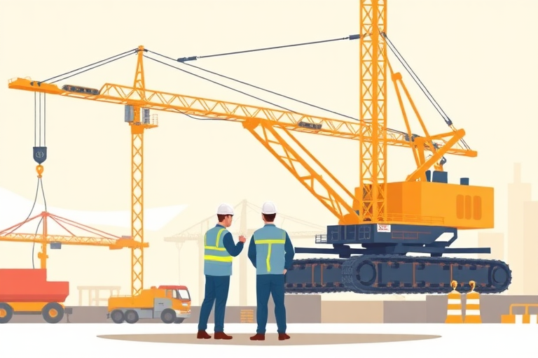 The translation challenges and solutions of "Level luffing control system for crawler cranes".