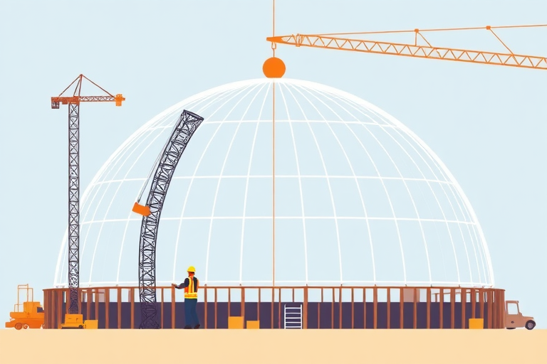 Translation challenges and solutions for "Accumulative traction-hoisting construction technology of a semi-rigid steel batten cable dome."