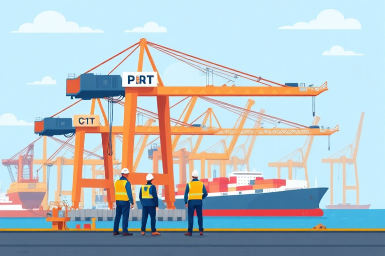 How to Maintain the Original Style When Translating "Port cranes with energy balanced drive"