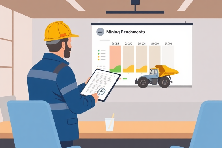 Finding the best translation methods for "Benchmarking energy consumption for dump trucks in mines".