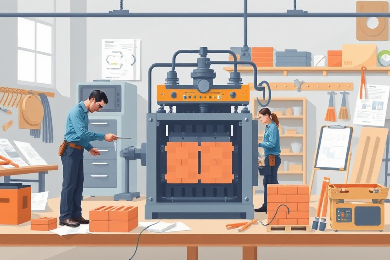 Academic Translation Guide: Taking "Design and construction of a three-mold hydraulic interlocking brick molding machine" as an Example.