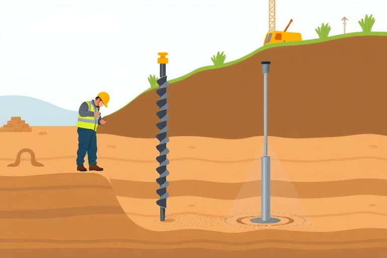 Essential steps for precise translation of "Examining auger cast-in-place piles in difficult ground conditions"